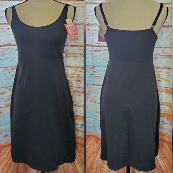 Maidenform Dresses Sweet Nothings Black Built In Shapewear Dress